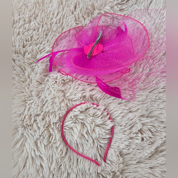 SOLD SAFERIN Women's Fascinators Feathers Tea Party Hat #843 - Picture 11 of 11